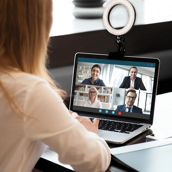 OTM Essentials LED Ring Light, 6"H, 10 Watt NIB - Picture 2 of 3